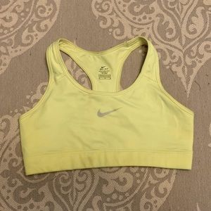✨Nike Dri Fit Neon Yellow Sports Yoga Bra